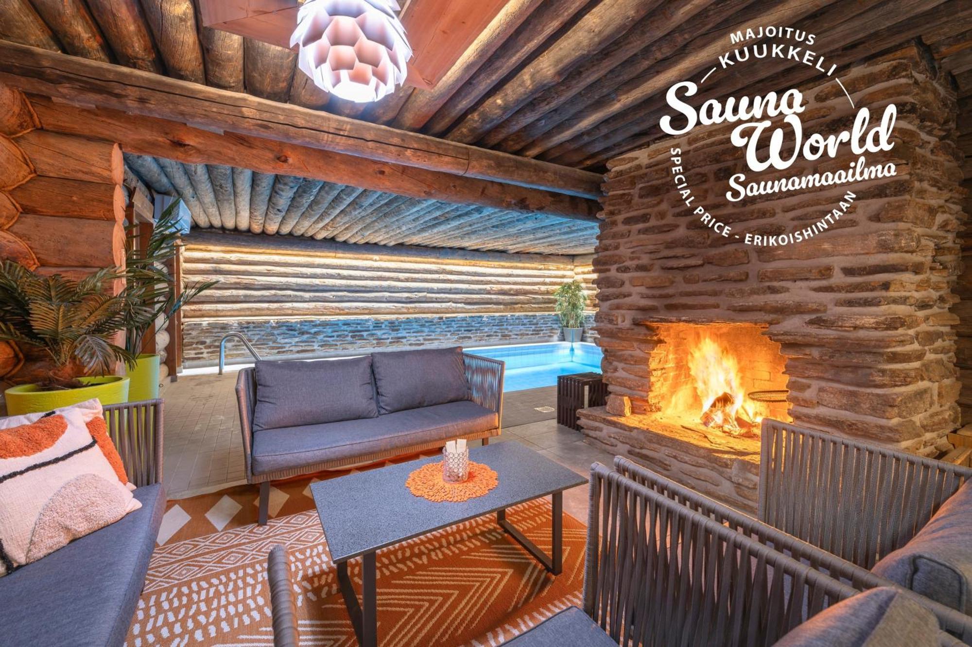 Kuukkeli Log Houses Aurora Cabin - Jaspis Saariselkä Zewnętrze zdjęcie