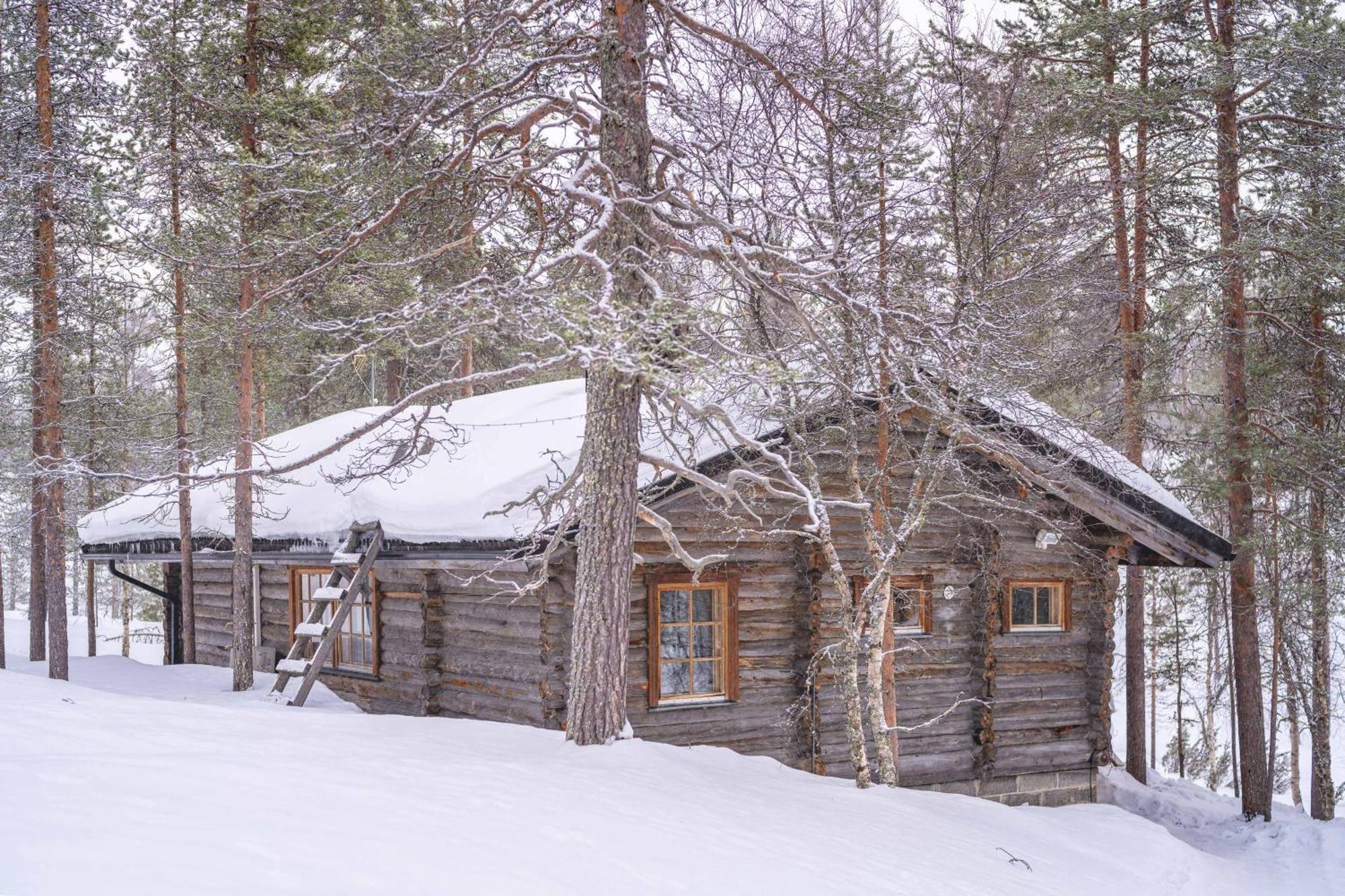 Kuukkeli Log Houses Aurora Cabin - Jaspis Saariselkä Zewnętrze zdjęcie